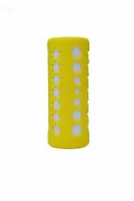 Safe-o-kid Silicone Baby Feeding Bottle Cover, Sleeve, Holder, Insulated Protection, All Bottle Types, Large 250 Ml, Yellow Pack of 1