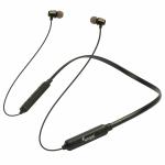 Melbon PFM016 Bluetooth in-Ear Earphone with mic, Wireless Headphone with Magnetic Earbuds, Fast Charging & 13 Hours Battery Life, Extra Bass Wireless Neckband, IPX5 Water Resistant, Black