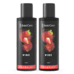 Bold Care Vibe - Natural Personal Lubricant - Premium Strawberry Flavour - Pack of 2