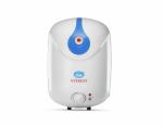 Everest E-Classic New Model 15 Litre Storage Water Heater Attach With Inlet and Outlet Pipe (White Colour)