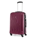 Stony Brook by Nasher Miles Storm Hard-Sided Polycarbonate Check-in Luggage Wine Red 28 inch |75cm Trolley Bag