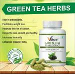 VLTAVA Green Tea Extract Veg Capsules 500MG Helps in Weight Loss, Boost Metabolism