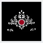 Comet Busters Traditional Bridal Bengali Wedding Bindi for Women (BIN2051) Pack of 1