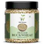 WELL GREEN Hulled Buckwheat| Kuttu Giri | Gluten-Free| High in Plant Protein |Buckwheat Groats| Buckwheat Kernel (500 gm)