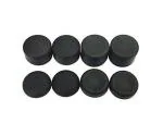 Microware 8 Pieces Controller Thumb Stick Grip Cap for PS4,PS3,Switch Pro,Xbox One,Xbox 360,Wii U,PS2 Controller, Black