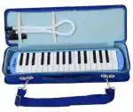 Crazy Buy Melodica Set Blue Color With Case Sold by ChennaiMusicals (32keys) (Blue)