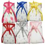 TotzTouch Soft Cotton Wide Padded Baby Reusable Nappy|Cloth Diaper|Langot Age 0 - 3 Months Printed