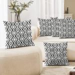 Lushomes cushion covers 12 inch x 12 inch, boho cushion covers, cusion covers for sofa 12