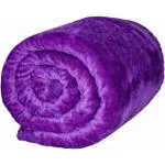 KOJI Winter Soft Designed Blanket for Double Bed Soft Floral Bed Heavy Winter Blanket Blankets Quilt Dohar - Purple