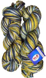 M.G Enterprise Wool Yarn, Fashionist tres Mustard 200 Grams.