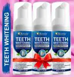 KURAIY New Teeth Whitening Oral Hygiene Breath Dental Tool Teethaid Mouthwash Mouth Wash Teeth Mousse Toothpaste Whitening Foam
