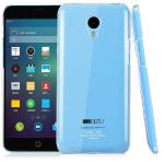 Heartly Meizu M1 Note Dual Tpu Transparent Back Case Cover