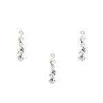 Comet Busters Silver Bindi For Women