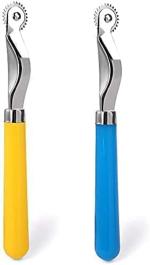 HIRDAY Pack of Two Tracing Wheel/Marking Wheel, Sewing Tracer for Tailoring/Sewing, Fashion Designing, Boutique, Stitching, Alteration, Home, Office, Shop