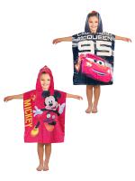 Athom Living Disney Mickey Mouse & Cars Hooded Bath Towel 60x120 cm Pack of 2