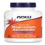NOW Foods, Buffered Magnesium Ascorbate, Vitamin C Powder, 8 oz (227 g)