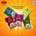 Golden Herbal Tea Pack of 5 Flavour Tulsi Cinnamon,Green Tea,Lemongrass,Jasmine,Earl Grey