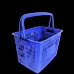 PRINCEWARE Mega Utility Super Market Grocery Vegetable Portable Plastic Shopping Basket With Handle