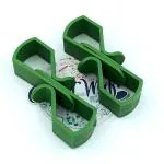 CRAFT WAFT Drawing Board Clips Unbreakable Plastic Ideal for Engineering,Architecture,Fashion & Others Drawing Purpose (12)