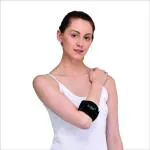 Accusure Black Elastic Tennis Elbow