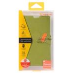 Baseus Green Faux Leather Flip Cover Case For Huawei Ascend G700
