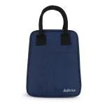 Adirsa Insulated Travel Lunch/Tiffin/Storage Bag Hot/Cold For Men Women Unisex, Office, College, Picnic & School( Color - Navy Blue)