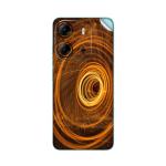 GADGETSWRAP Printed Vinyl Skin Sticker for Tecno Pop 7 Pro - vortex
