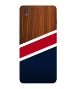 Bhaicover Oneplus X Multicolor Wooden Pattern Mobile Phone Back Cover