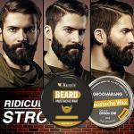 KURAIY NEW Men Hair and Beard Wax with Dead Sea Minerals | Strong Hold & Volume | Pack of 1 Hair Wax (100 g)