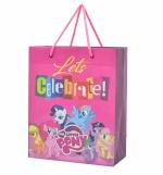PPJ HAPPY BIRTHDAY (CARTOON LITTLE PONY THEME) PARTY (30 Pcs.) PAPER CARRY BAG, 10 Inch X 8 Inch X 4 Inch RETURN GIFT/HAPPY BIRTHDAY/RETURN GIFTS/GIFTS/GIFT BAGS/GIFT COVERS (Pack of 30)