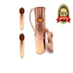 VPSK Heavy Copper (1 Liter ) Water JUG with 2 Glass , Glass Water Capacity :- 350ML