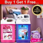 PISHARNATH Matic Top Load And Front Load Liquid Detergent with Active Fabric Conditioners 5 Liter + 5 Liter