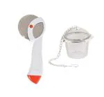 Blue Wonder Stainless Steel Apex Pizza Cutter With Stainless Steel Green Tea Filter and (Multicolour, Pack of 2)