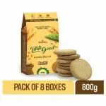 Taste Good Karela Sugar Free Biscuits for Diabetic, Healthy, Tasty and High Fiber Sugar Free Snacks - 800g (Pack of 8)