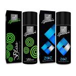 TFZ Signature Bliss Gas Free Apparel Perfume And Zoz Gas Free Apparel Perfume, 100 Ml Each (Combo Of 2)