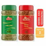 HF, SURYA 55g Oregano And Chilli Flakes Combo