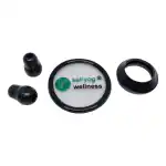 Sahyog Wellness Spare Parts Accessories Kit for Stethoscope for Medical Students & Doctors (Black)
