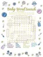 Hippity Hop Multicolor Baby Shower Game And Activity Cards (Set Of 10)