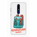 Prindear Nokia 5.1 Plus Mobile Hard Poly Carbonate Back Cover - Adventure Awaits