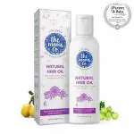The Moms Co. Virgin Coconut Natural 10-in-1 Baby Hair Oil with Argan, Marula, Avocado, Bhringraj and Organic Amla, 200 ml