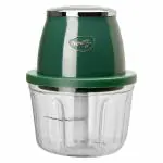 Pigeon Zoom Electric Chopper 350 ml, Portable with 3 Stainless Steel Blades - Green
