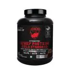 Red Horn Whey Protein Powder with Digestive Enzymes |24g protein, 5.5g BCAA, 57 servings (Dutch Chocolate, 2kg) |Higher Protein Absorption |Whey Protein Concentrate & Isolate blend for Muscle Support and Recovery