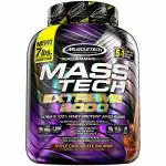 MuscleTech Masstech Extreme 2000 Triple Chocolate Brownie Muscle Builder Whey Protein Powder 3.1 kg