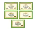 Parwati Gramudyog Herbal Products Alovera Handmade Herbal soap With Essential oils Pack of 5