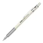 Scrikss Graph-X 0.5mm Mechanical Pencil with 2B Lead, Ivory Brass Plated, Interchangeable Mini Eraser, Push Mechanism - 71295