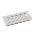 CROCOODILE Aluminium Kitchen Ventilation Jali Silver Grill Matt Finish Size 4 x 8 Inch(Pack of 1)