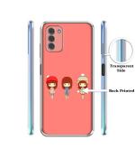 Casotec Cute Girls Design Printed Silicon Soft TPU Back Case Cover for Nokia G42 5G