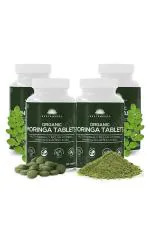 Saptamveda Organic Moringa 480 Tablets 500g (Pack of 4)