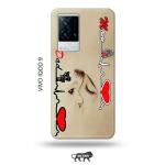 Tweakymod Printed Mom Dad Back Cover For Vivo IQOO 9