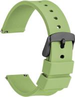 CASEKOO Silicone Smart Watch Strap for Boat Storm, ColorFit Pro 2 and Plus (Green) - 19 mm